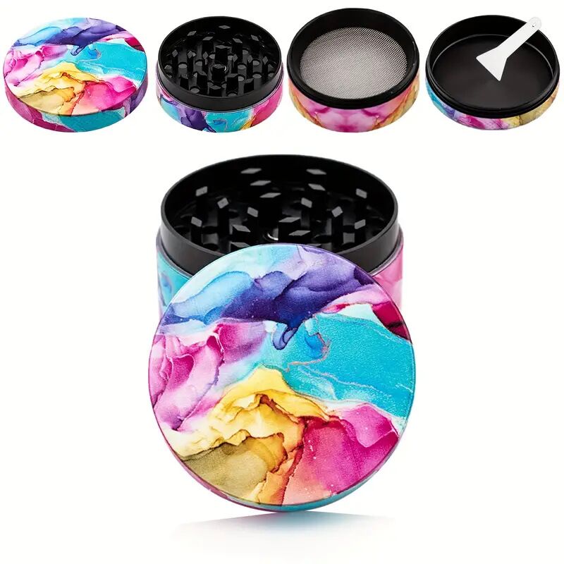 Herb grinder AGG HEMP Customizable Logo, Color, Size 3-Layer and 4-Layer Aluminium Herb Grinder - Image 2