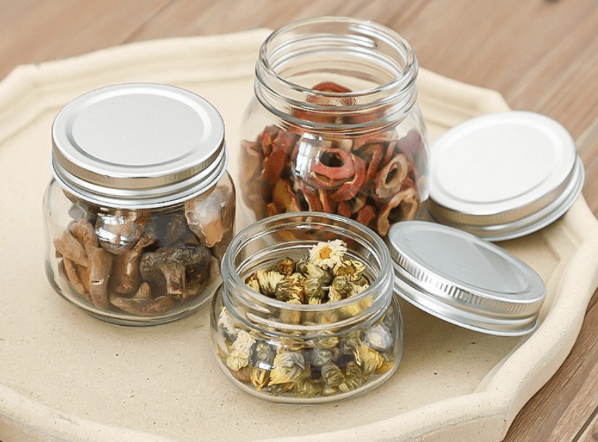 Metal Jar with Lid