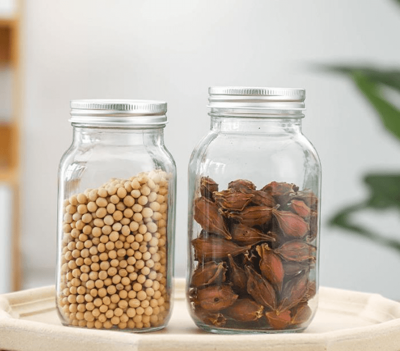 Metal Jar with Lid